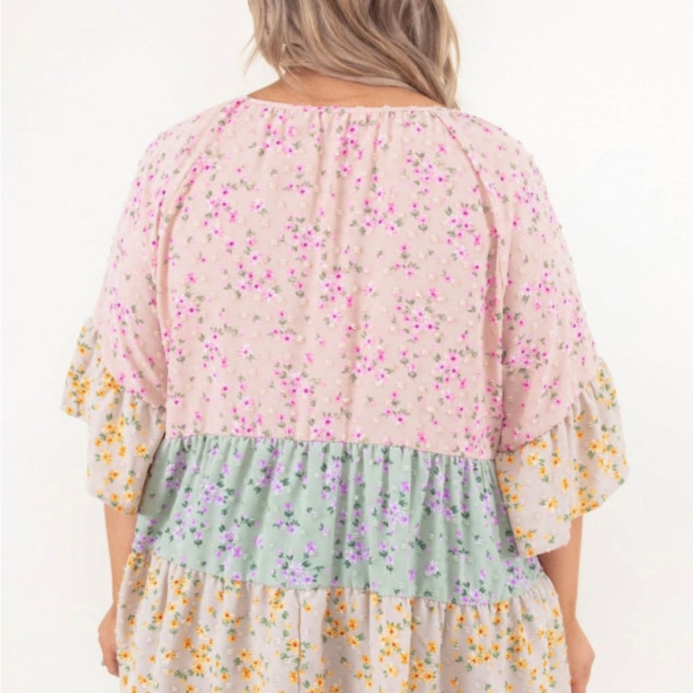 💕🌼 Plus Jacquard Multiple Color Plus - Picture 3 of 4